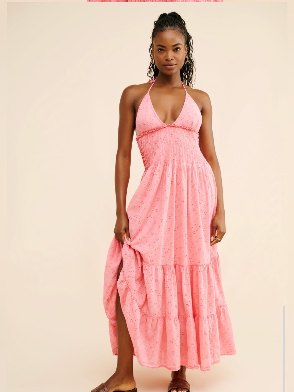 Free People Pintuck Paradise Maxi Dress